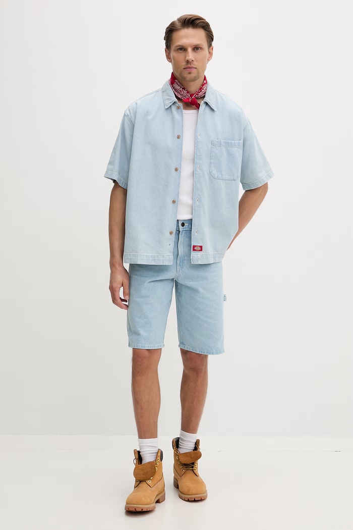 Dickies šortky pánske rifľové DK0A88FCC151 modrá SS26