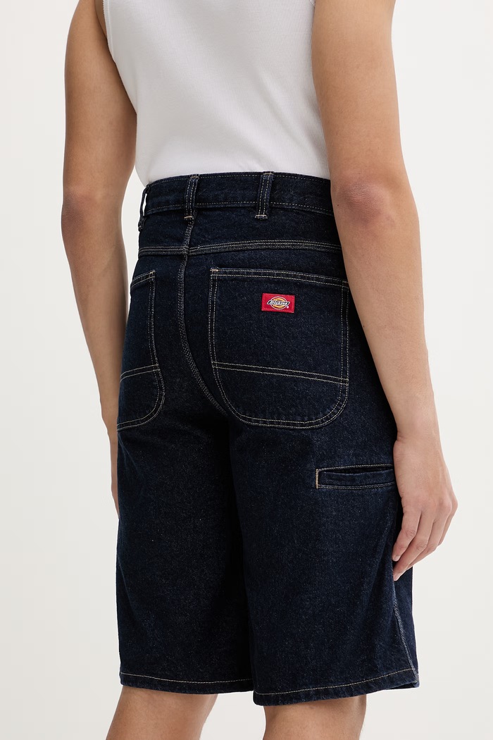 Odzież Dickies szorty męskie jeansowe DK0A88JPRIN1 granatowy
