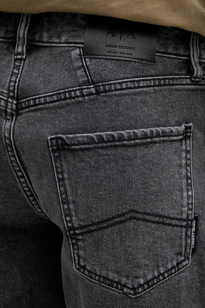 Armani Exchange šortky pánske rifľové sivá XM000073.AF22558