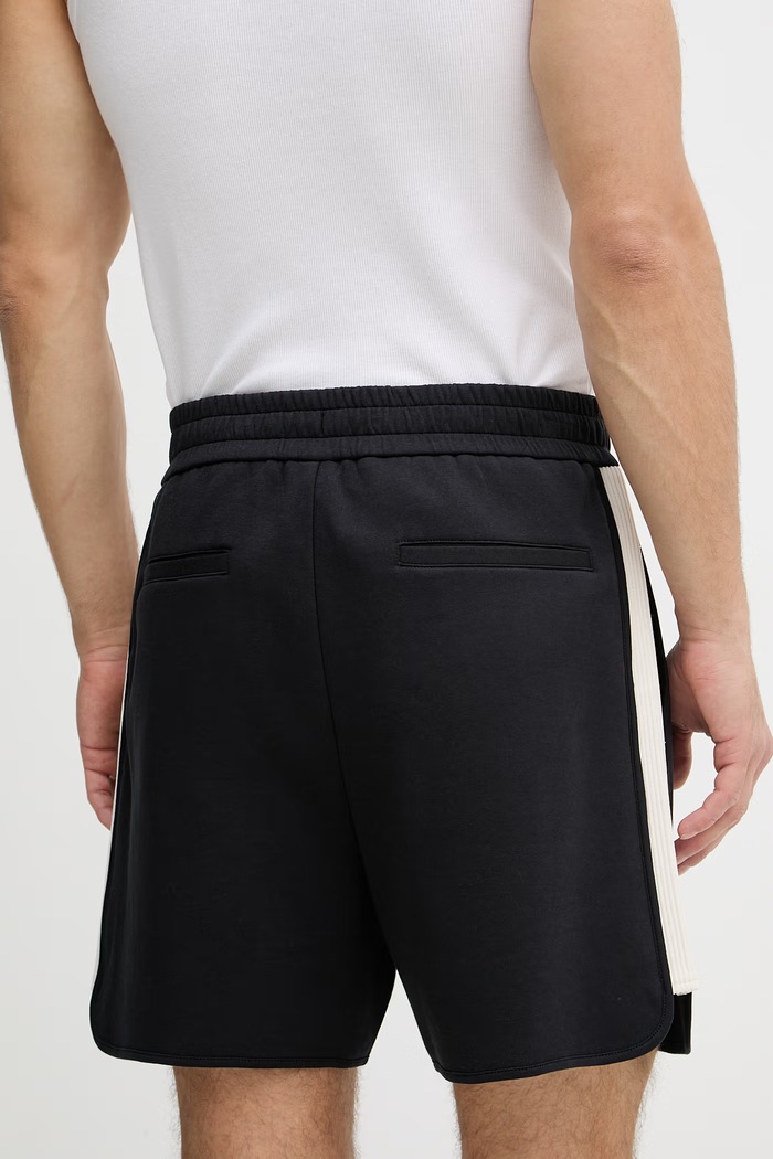 Îmbrăcăminte Armani Exchange pantaloni scurți de trening pentru bărbați XM002339.AF13047 bleumarin