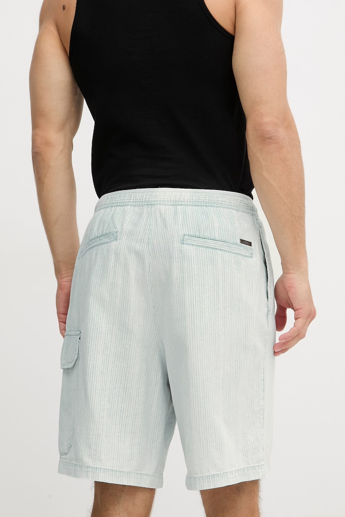 Oblečenie Armani Exchange šortky pánske rifľové XM002810.AF22638 modrá