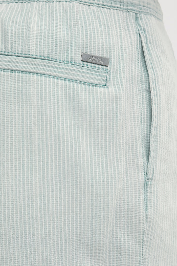 Armani Exchange šortky pánske rifľové modrá XM002810.AF22638