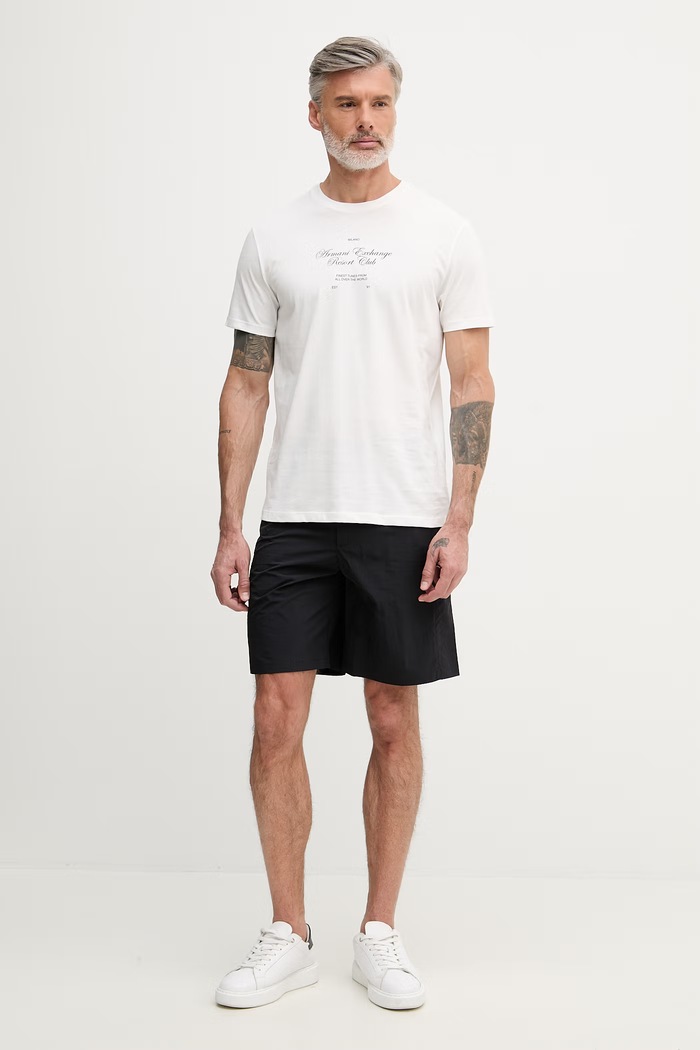 Armani Exchange kratke hlače moške XM002879.AF22504 mornarsko modra SS26