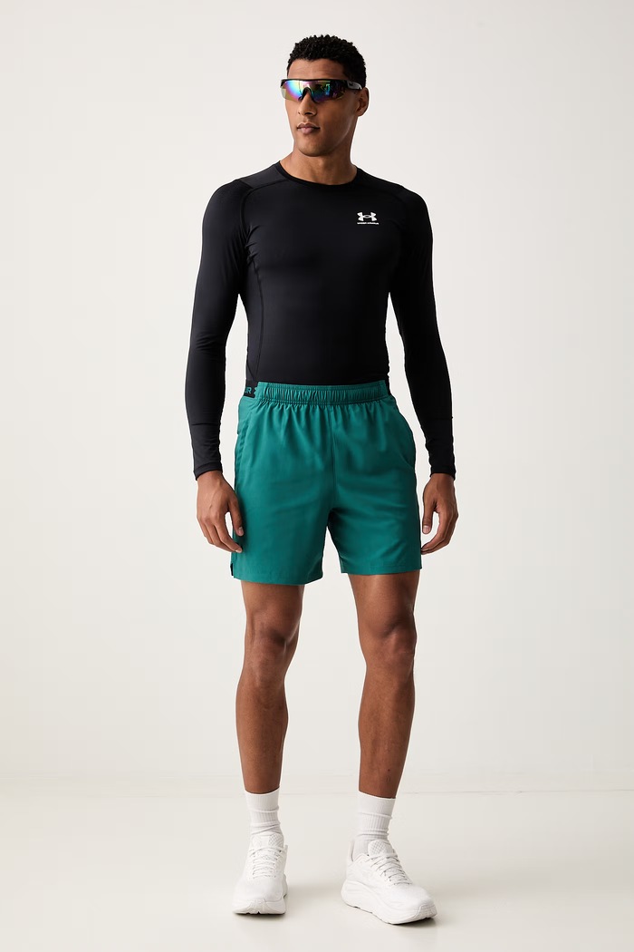 Under Armour szorty sportowe męskie Vanish Woven 6009865 zielony SS26