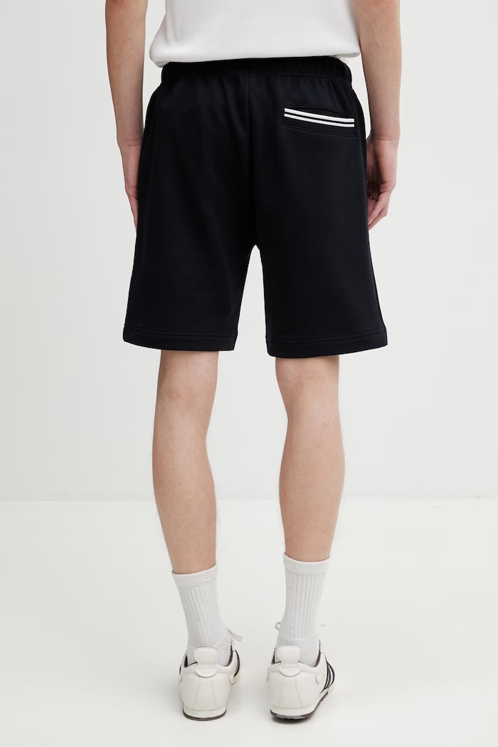 Odzież Fred Perry szorty dresowe bawełniane męskie S8505 granatowy