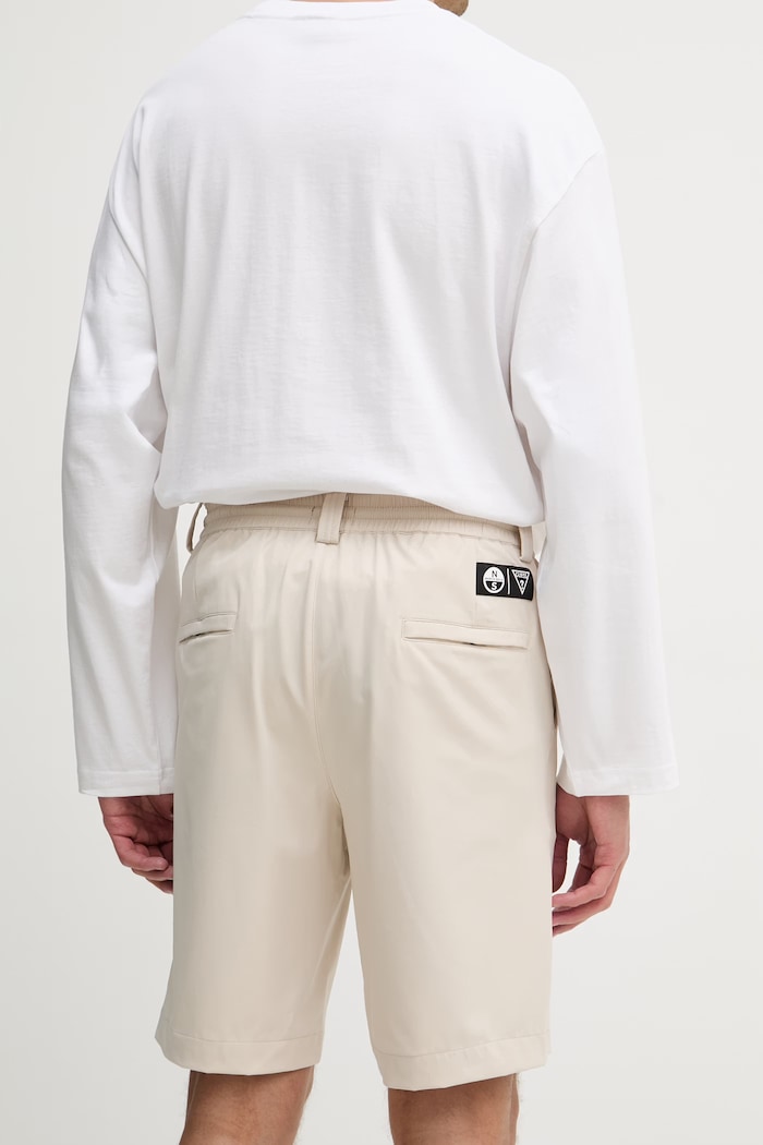 Oblečení Guess šortky pánské x North Sails M6GD36.W2169 béžová