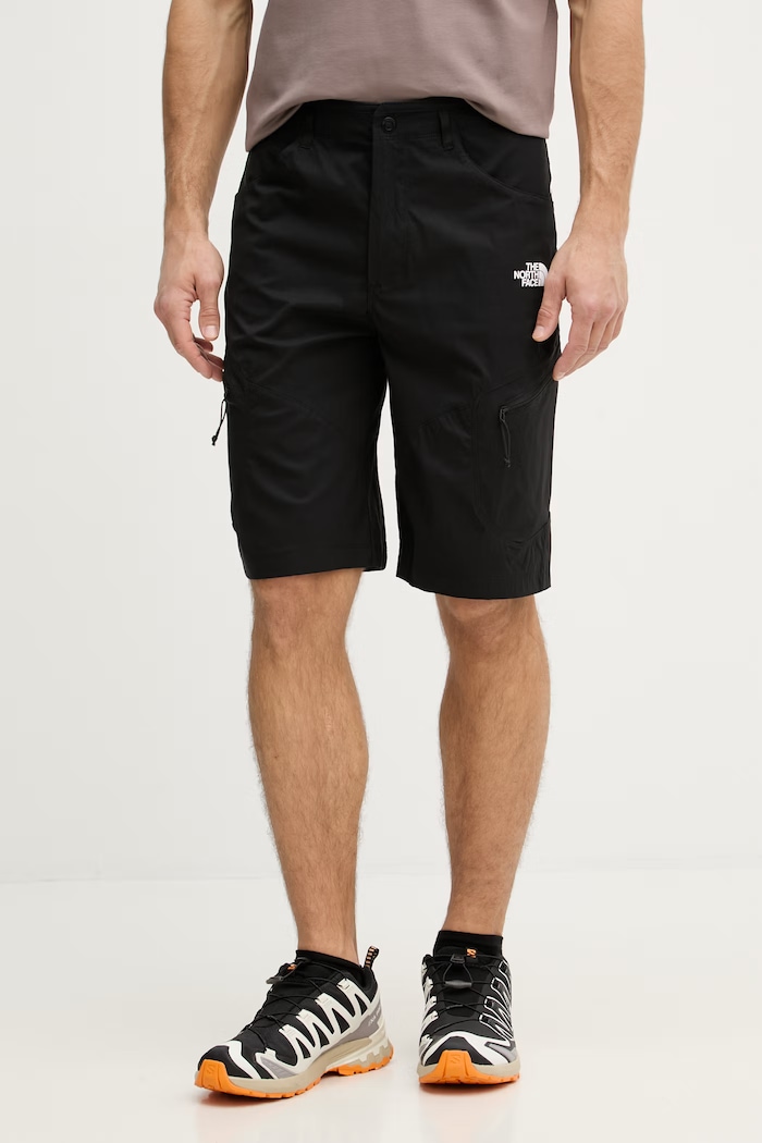 The North Face pantaloni scurți de trekking pentru bărbați EXPLORATION negru NF0A8FU9JK31