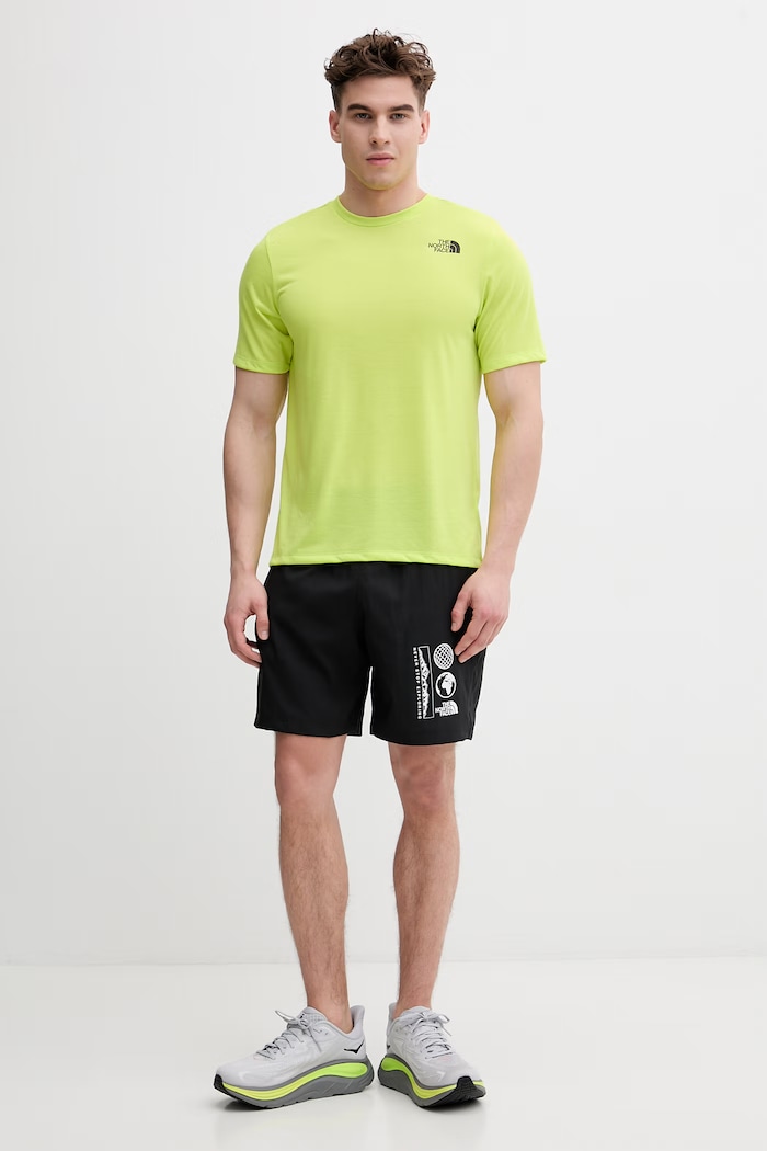 The North Face спортен къс панталон мъжки GRAPHIC NF0A8G84JK31 черен SS26