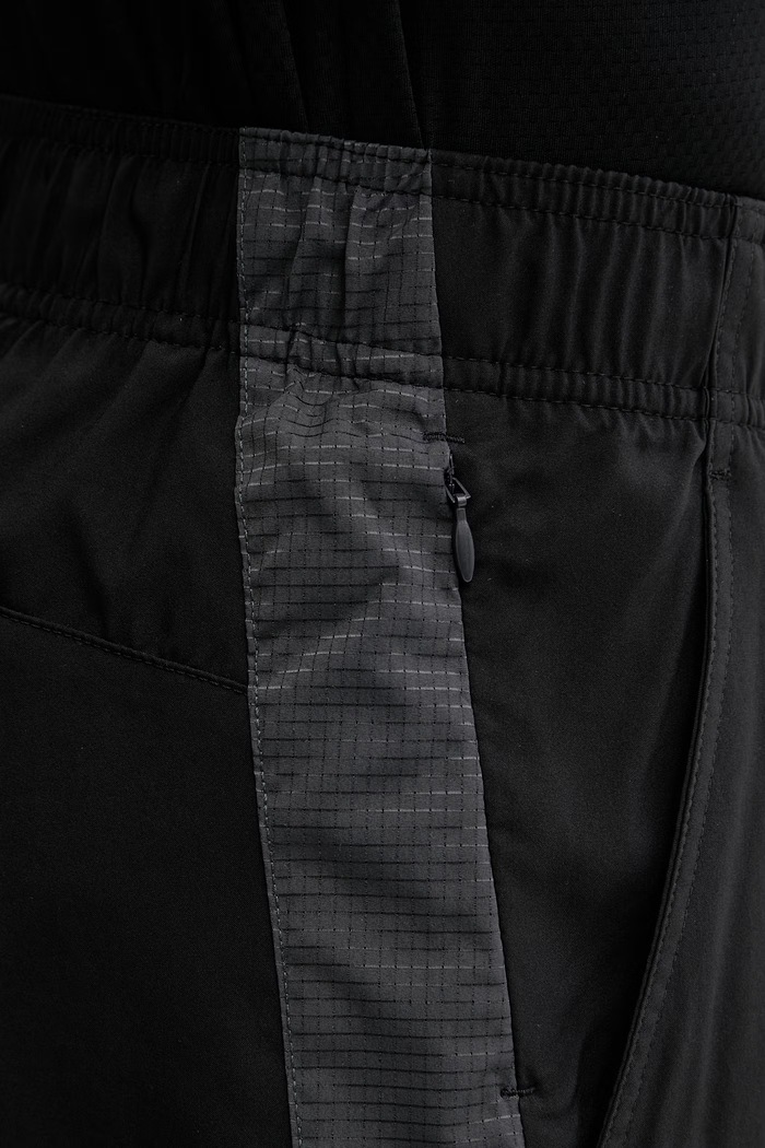 The North Face спортен къс панталон мъжки 24/7 color block NF0A8BEQKT01 черен