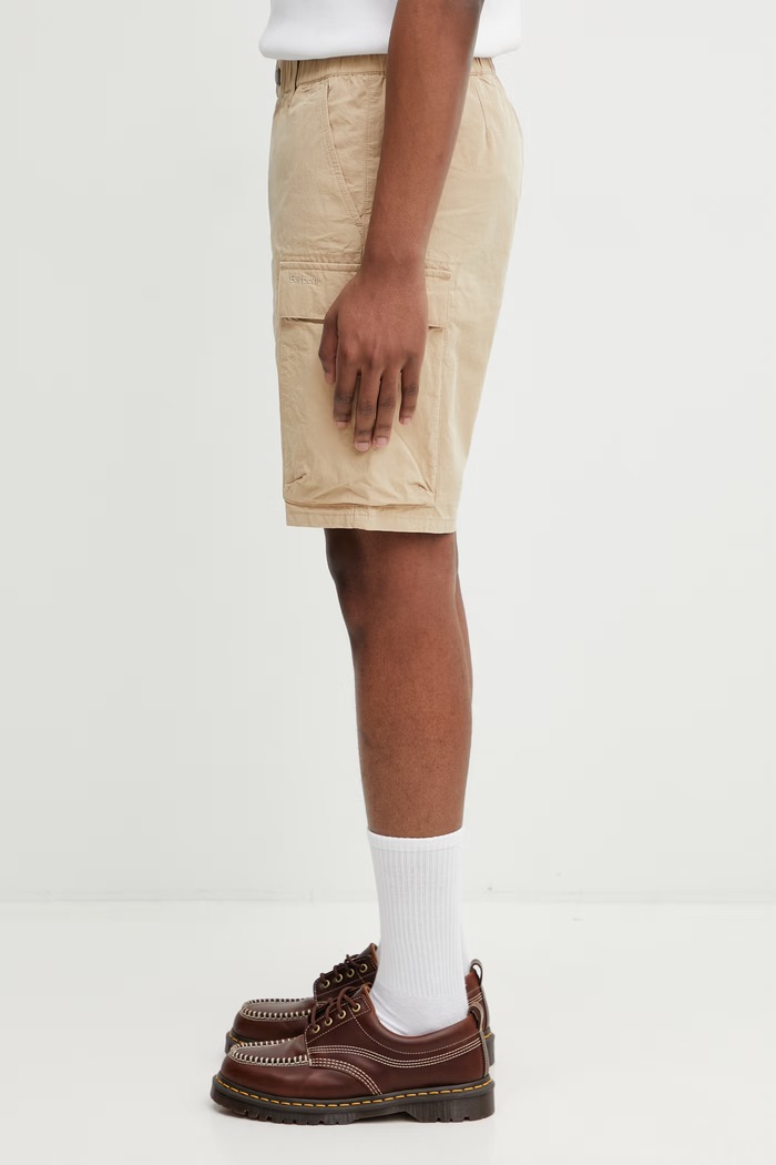 Barbour MST0076TA71 pantaloni scuți cargo din bumbac pentru bărbați MST0076TA71 verde SS26