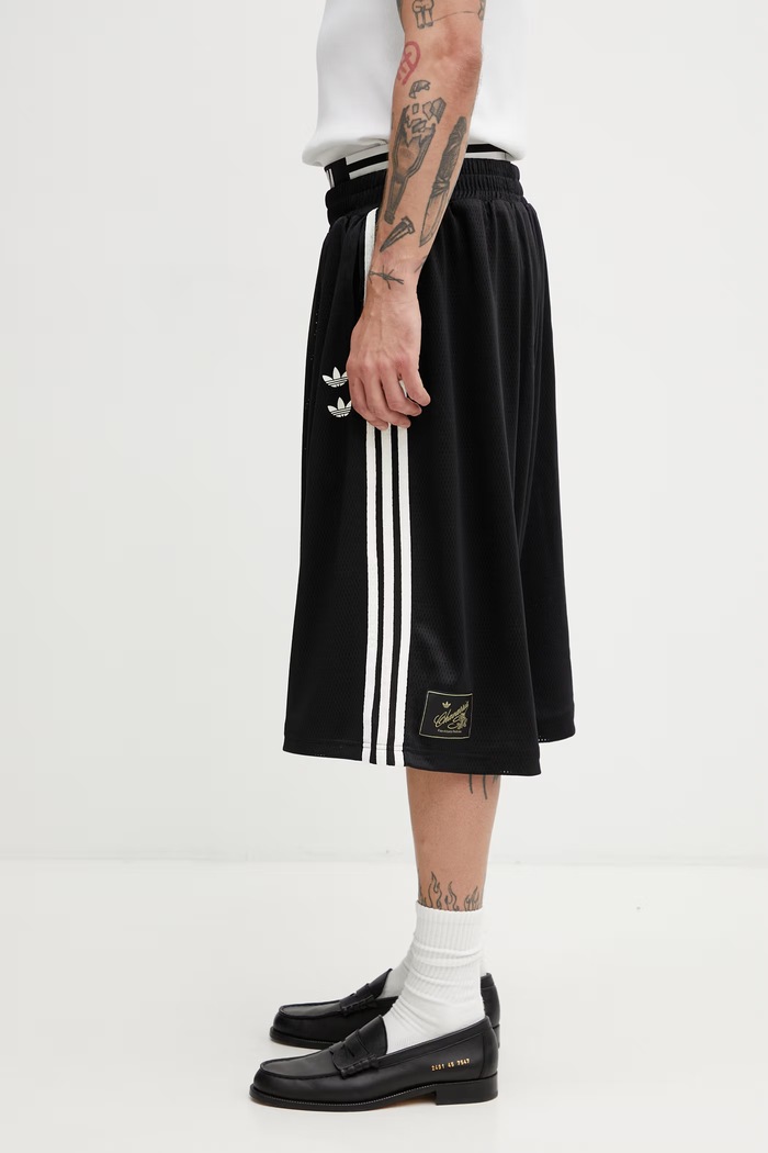 adidas Originals x Willy Chavarria šortky pánské KR8682 černá SS26