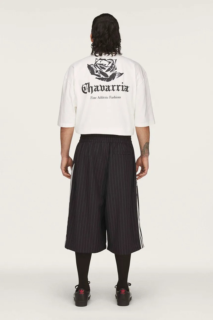 Oblečenie adidas Originals x Willy Chavarria šortky s meríno vlnou pánske KV2247 čierna