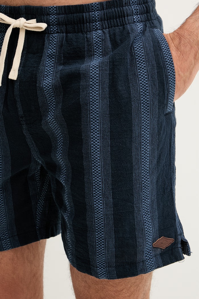 Rip Curl kratke hlače moške bombažne CLASSIC SURF mornarsko modra 04CMWS