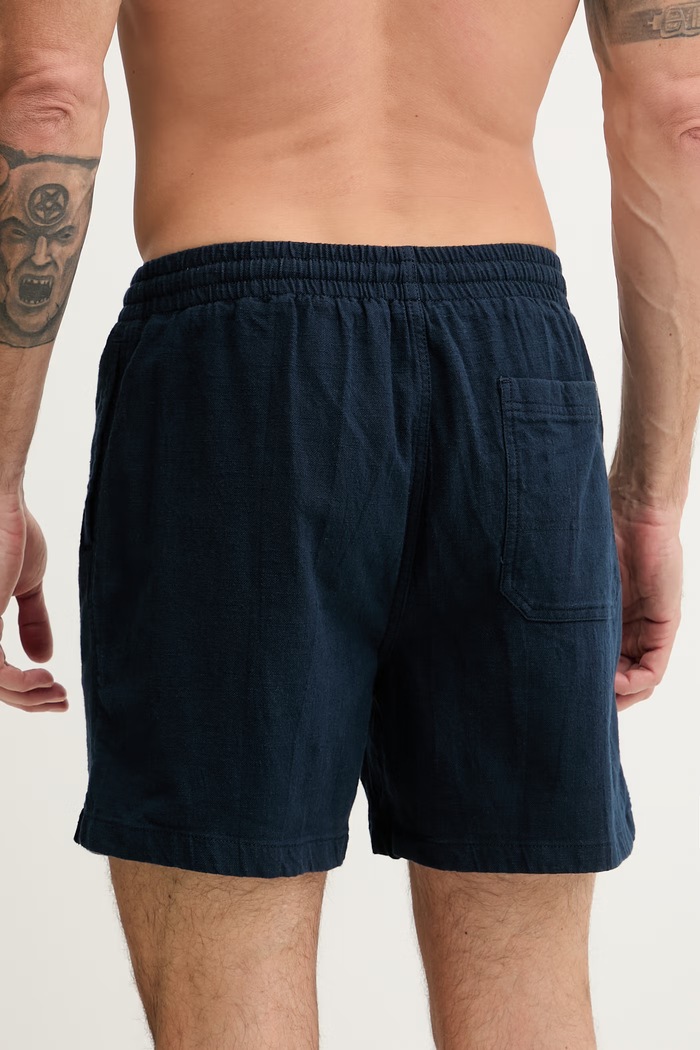 Oblačila Rip Curl kratke hlače moške bombažne z elastanom PACIFIC RINSE 04GMWS mornarsko modra