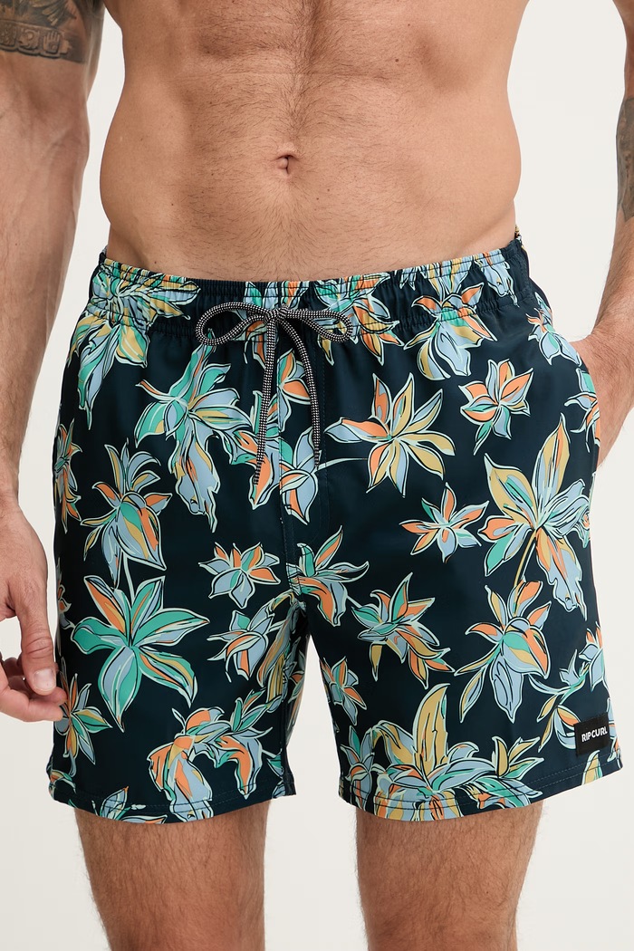 Rip Curl kopalne kratke hlače moške SESSIONS VOLLEY 0EKMBO mornarsko modra SS26