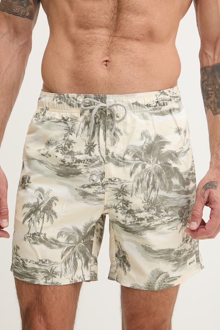 Rip Curl kopalne kratke hlače moške DREAMERS VOLLEY 0ELMBO bež SS26