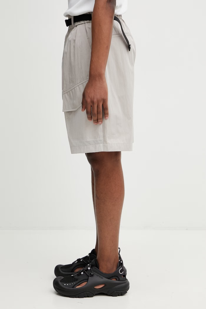 Y-3 UT SHORTS σορτς ανδρικά με βαμβάκι KS5229. μπεζ SS26