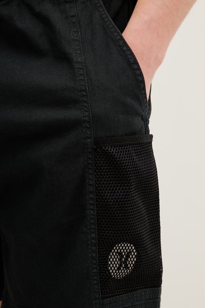 Hurley pantaloni scurți pentru bărbați, cu bumbac KRAFT negru MWEUKR0001