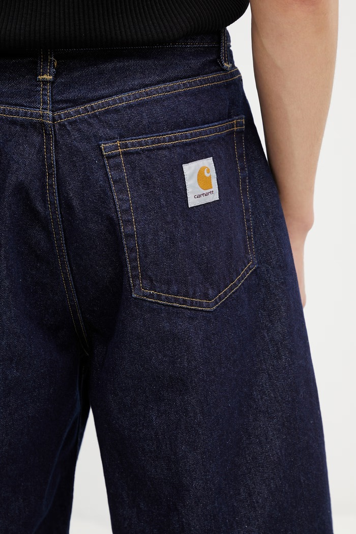 Carhartt WIP Landon Short szorty jeansowe męskie granatowy I030469.102