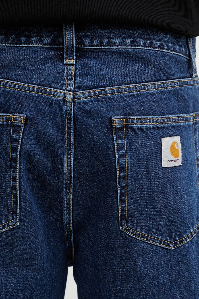 Carhartt WIP Langdon Short Men's denim shorts blue I036587.106