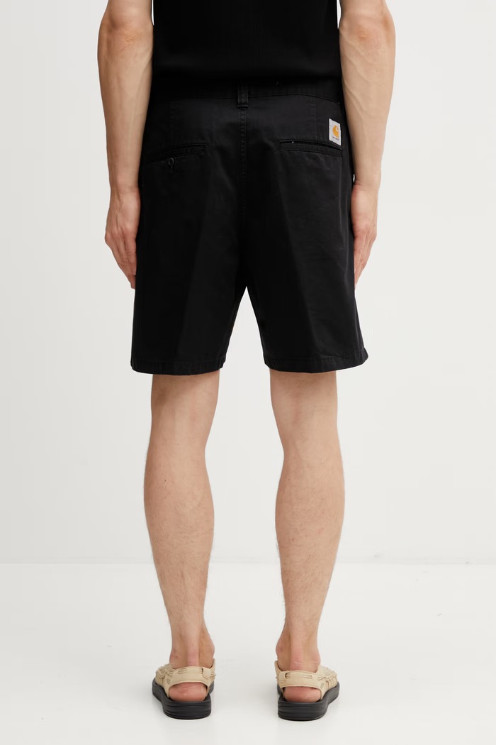 Oblečenie Carhartt WIP Brady Short šortky bavlnené pánske I036503.8906 čierna