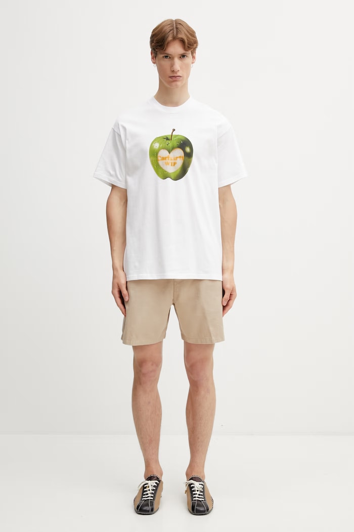 Carhartt WIP Brady Short шорты чино из хлопка для мужчин I036503.G106 бежевый