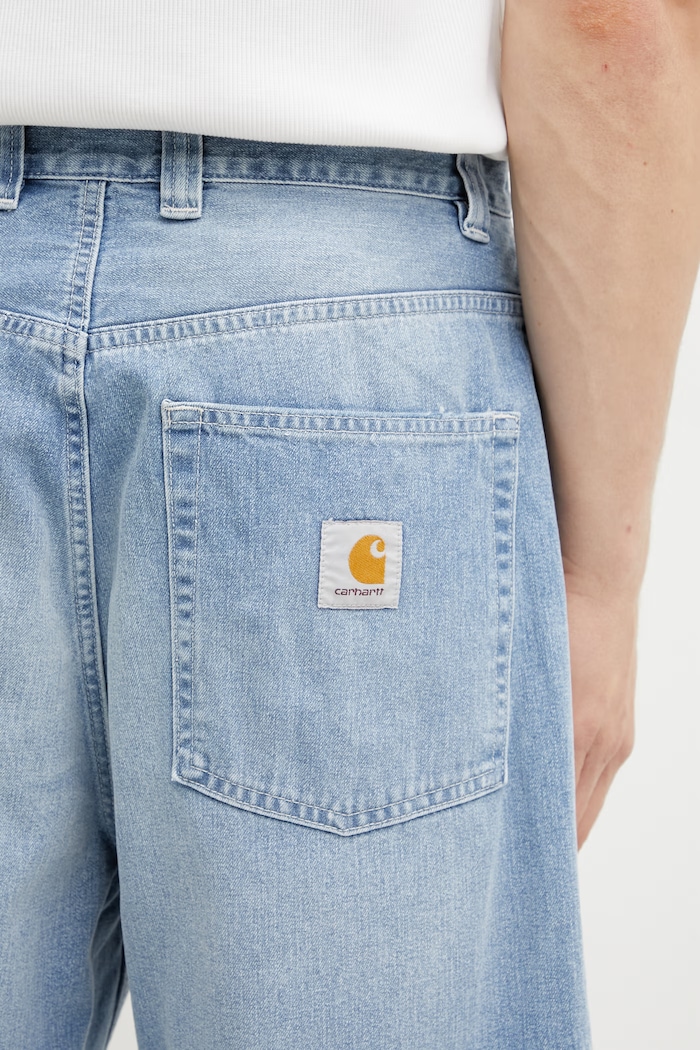 Carhartt WIP Brandon Short shorts cotton Men's blue I036543.01ZO