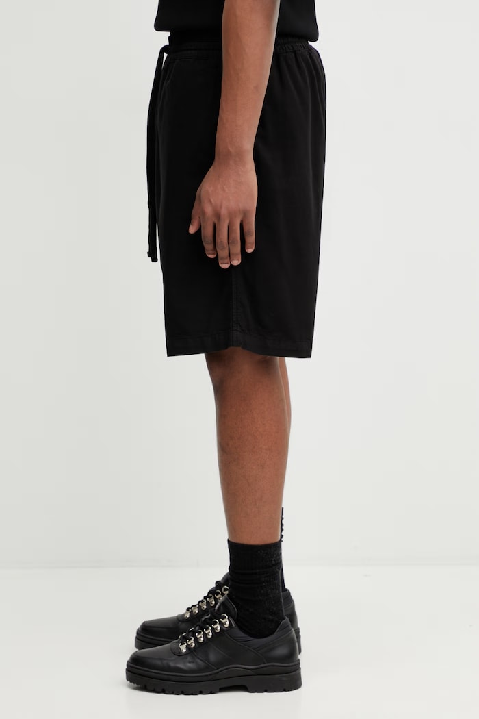Carhartt WIP Rainer Short pantaloni scurți din bumbac pentru bărbați I036493.89GD negru SS26
