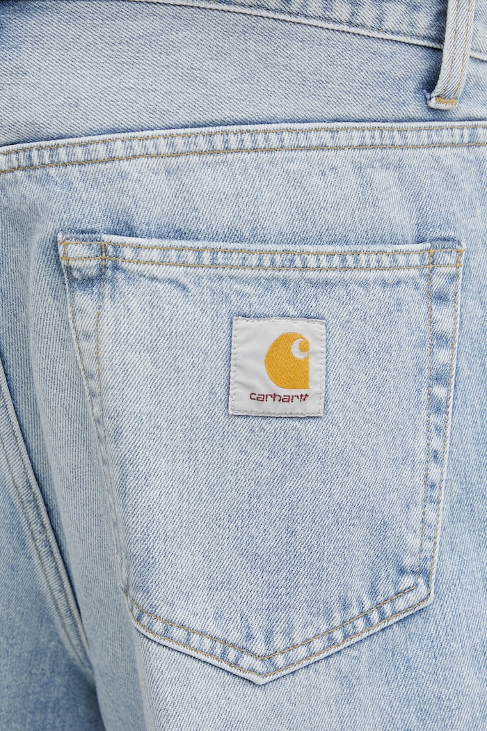 Carhartt WIP Langdon Short szorty jeansowe męskie niebieski I036587.01WU