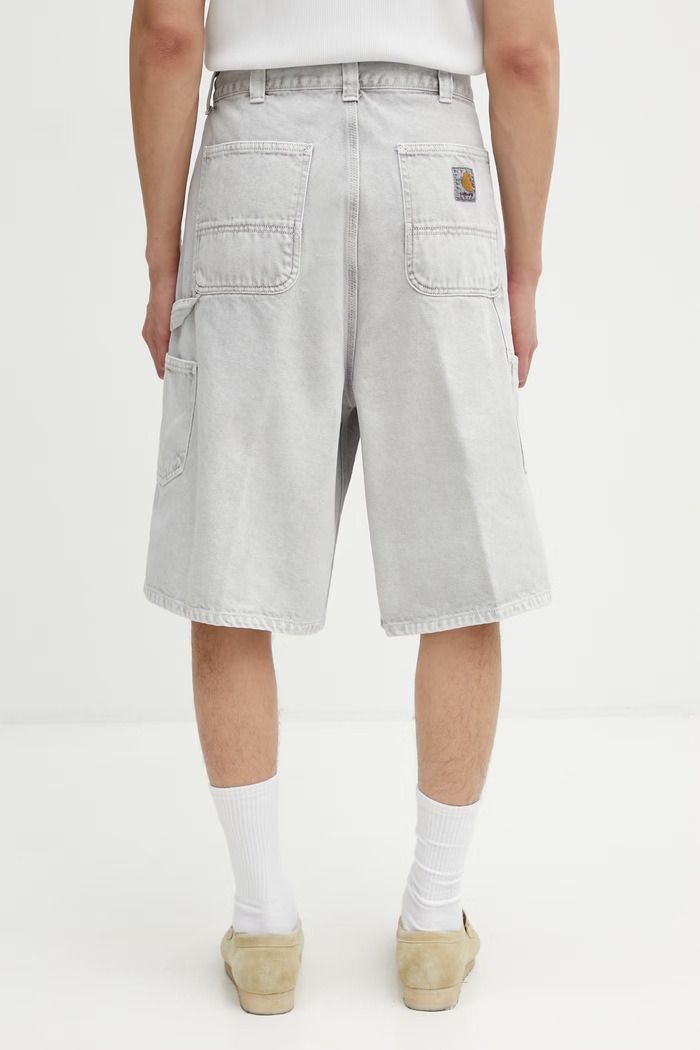 Clothing Carhartt WIP OG Single Knee Short shorts denim men's I036497.895F gray