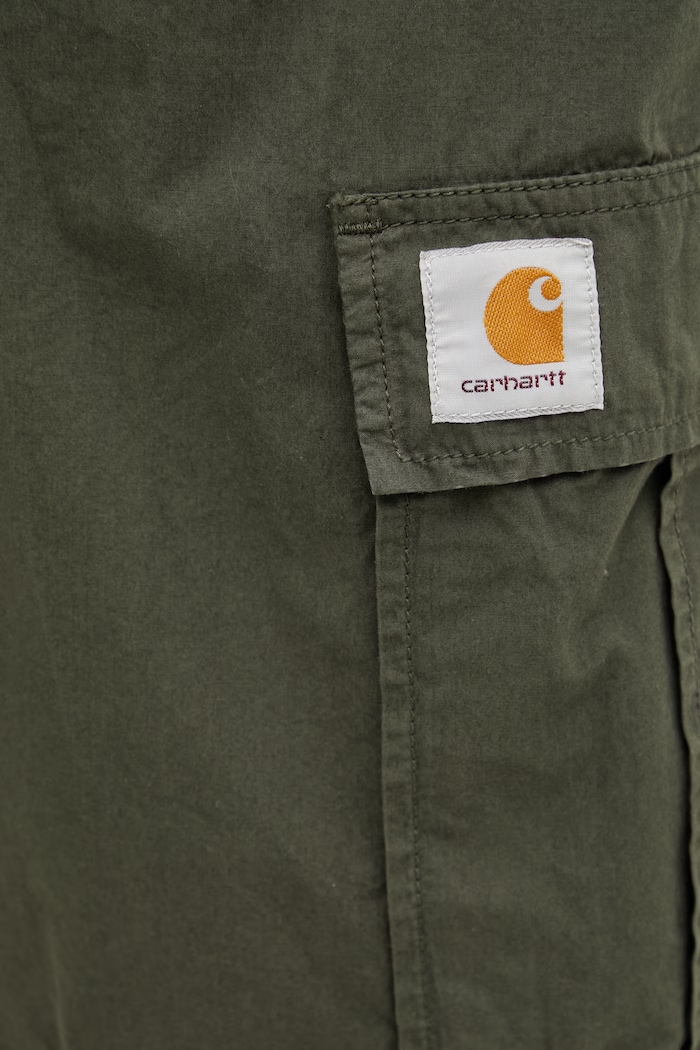 Carhartt WIP Cole Cargo Short pantaloni scuți cargo pentru bărbați din bumbac verde I035566.2ZXGD