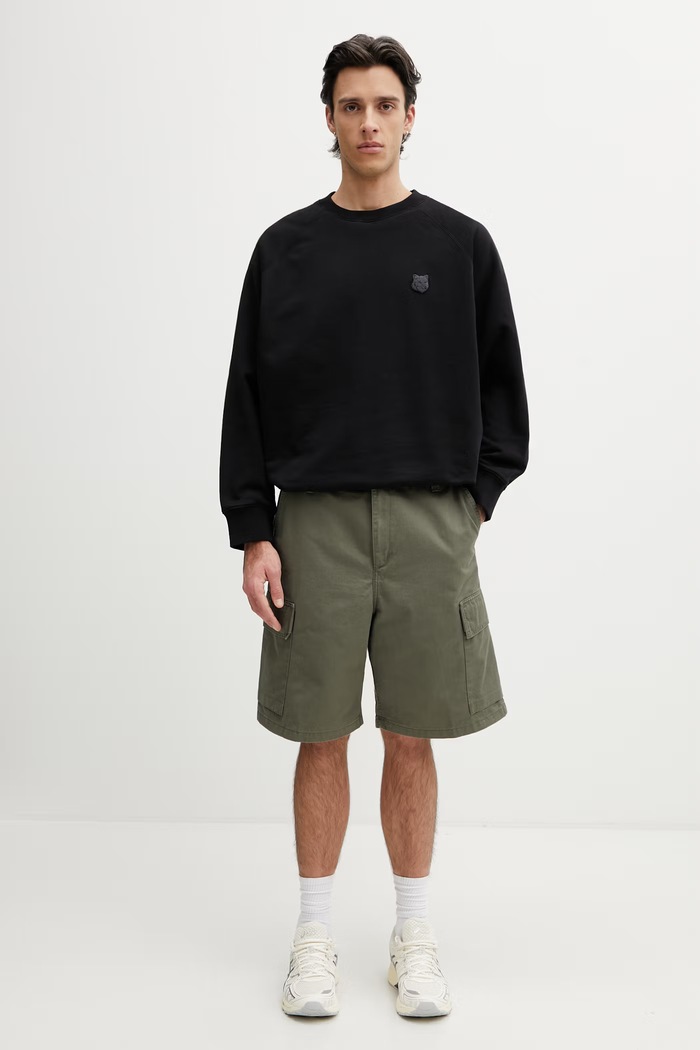 Carhartt WIP Kade Cargo Short pantaloni scuți cargo din bumbac pentru bărbați I036505.1106 verde