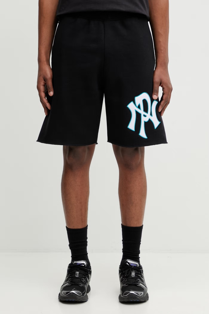 No Problemo Nyp Premium pantaloni scurți de trening pentru bărbați negru NP3005805