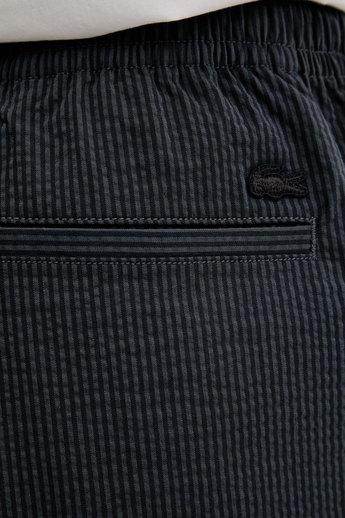 Lacoste pantaloni scurți pentru bărbați, cu bumbac gri GH1977