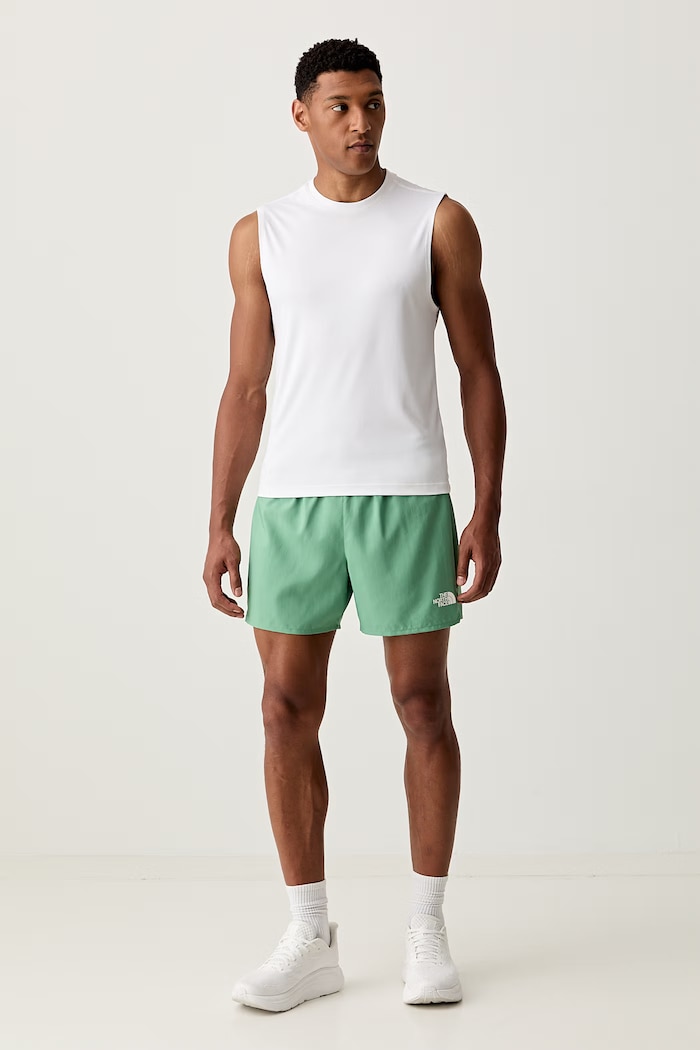 The North Face szorty sportowe męskie LIGHTBRIGHT NF0A8FYPG571 zielony SS26