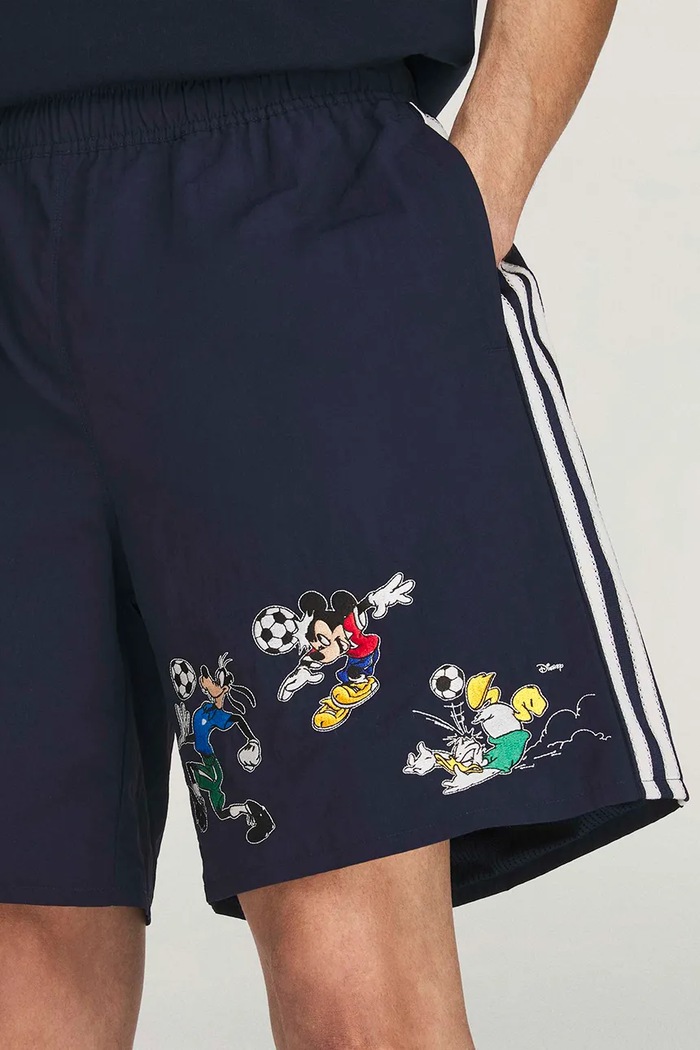 adidas Originals Braindead x Disney σορτς Ανδρικά μαύρο KR5174