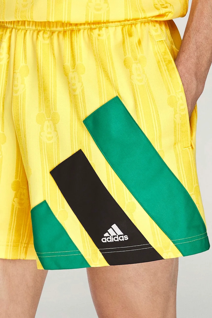 adidas Originals Braindead x Disney σορτς Ανδρικά KR5197 κίτρινο