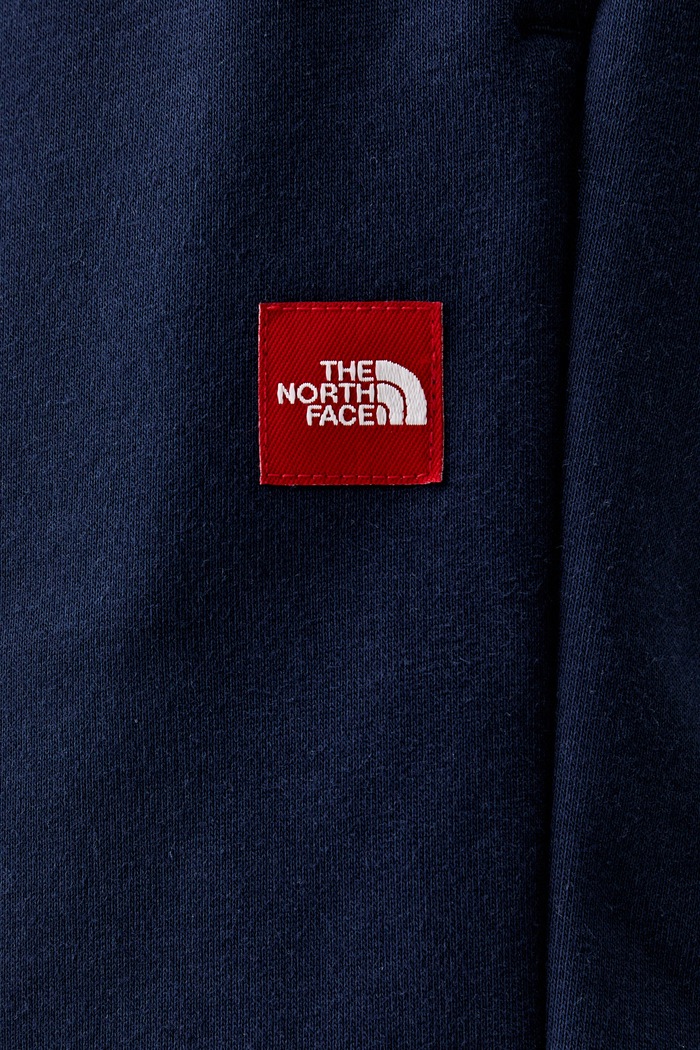 The North Face szorty dresowe męskie z bawełną granatowy NF0A8FMH8K21