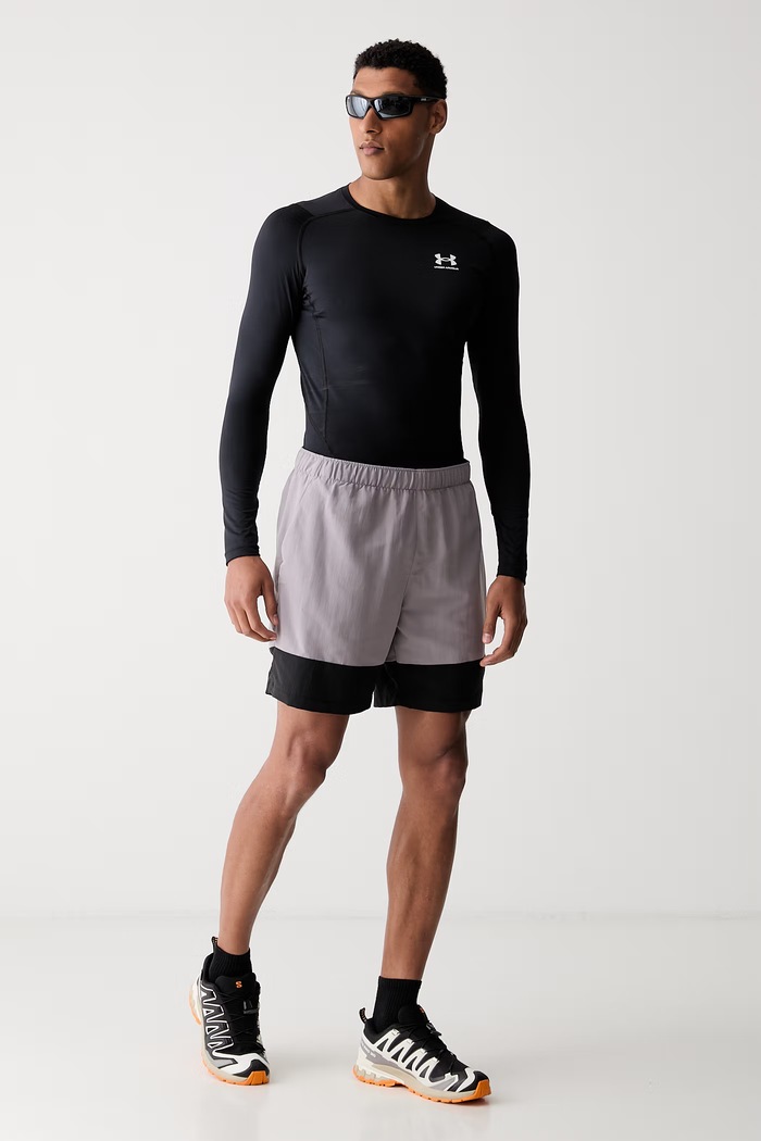 The North Face szorty trekkingowe męskie LEYNAR NF0A8FU8MO61 fioletowy SS26