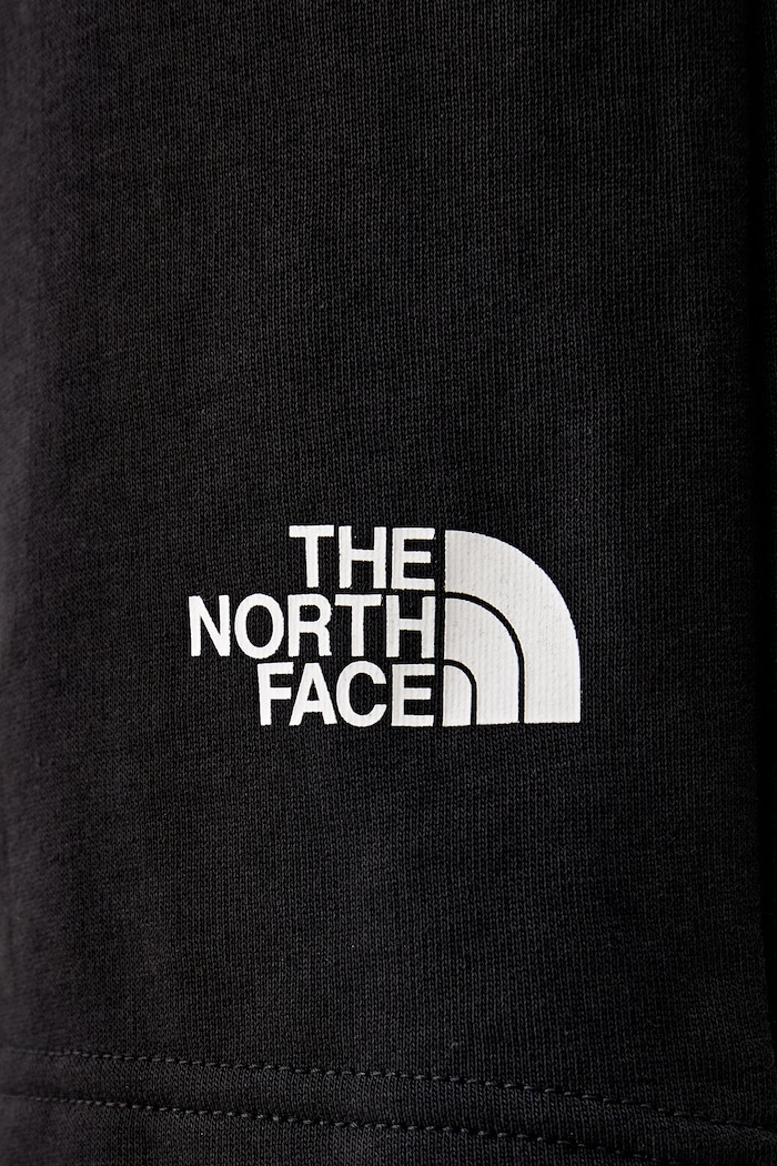 The North Face szorty dresowe męskie z bawełną SIMPLE DOME LIGHT REGULAR czarny NF0A8GQBJK31