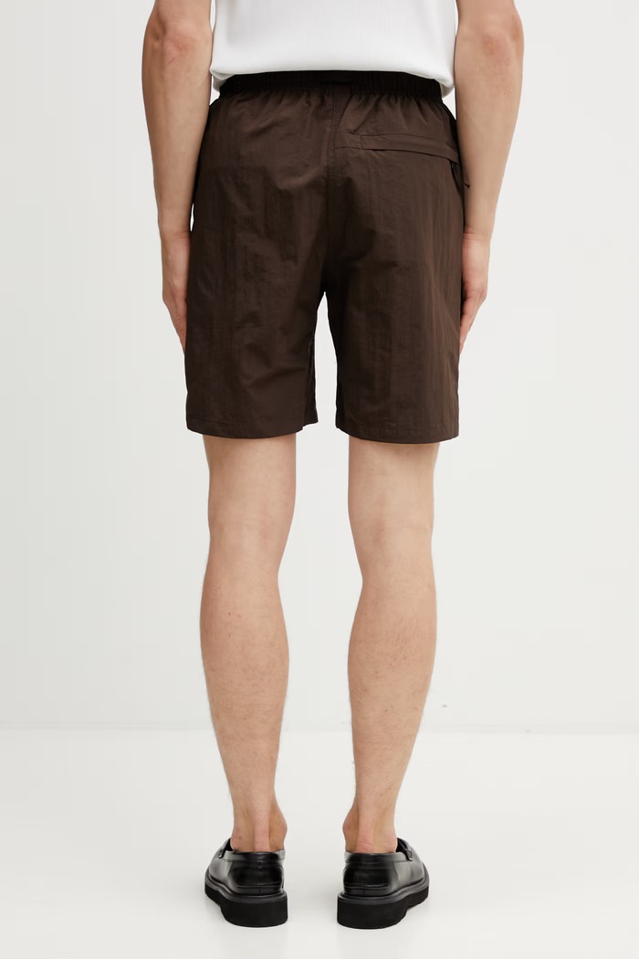 Odzież Gramicci NYLON PACKABLE G-SHORT szorty męskie G6SM.P082. brązowy