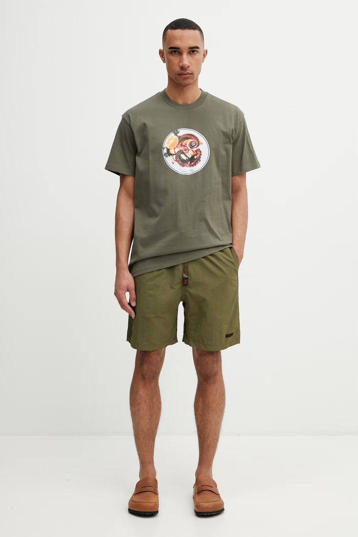 Gramicci NYLON PACKABLE G-SHORT szorty męskie G6SM.P082. zielony