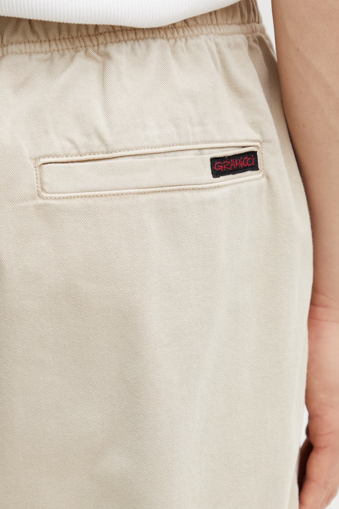 Gramicci G-Short Pigment Dyed shorts cotton Men's beige G4SM.P123.