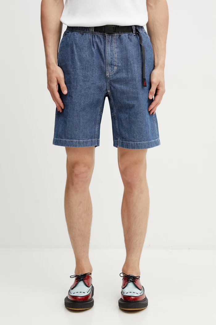 Gramicci Japanese Chambray Short shorts denim Men's blue G6SM.P013.