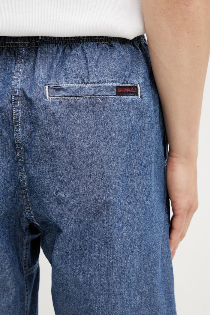 Gramicci Japanese Chambray Short shorts denim Men's blue G6SM.P013.