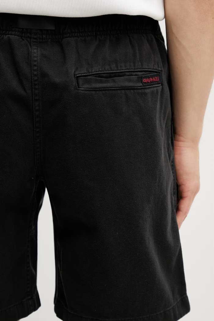 Gramicci W?S G-SHORT Men's cotton shorts black G201.OGT.