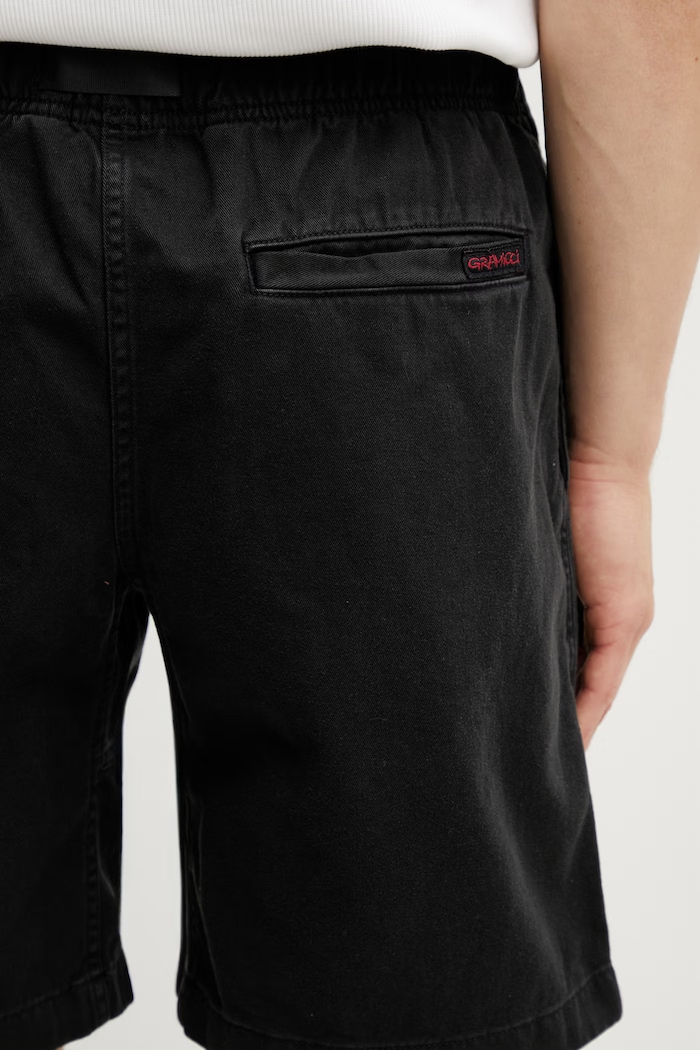 Gramicci W?S G-SHORT Men's cotton shorts black G201.OGT.