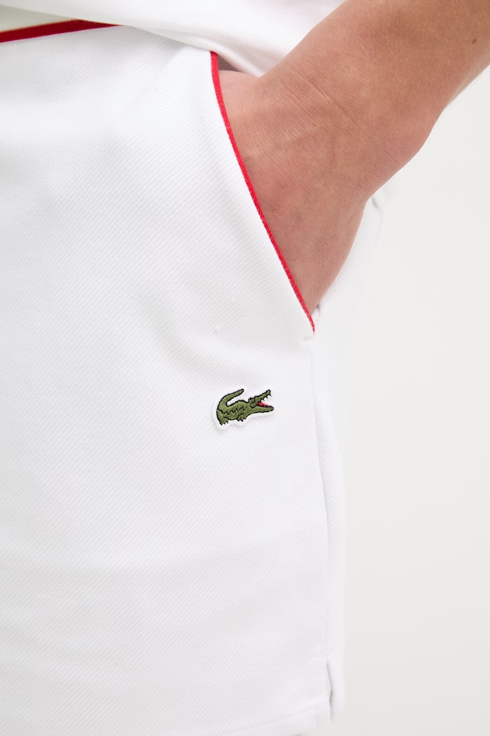 Lacoste къс панталон мъжки бял GH1795