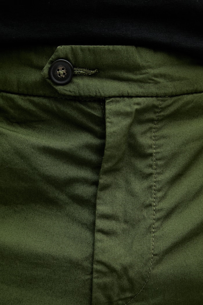 United Colors of Benetton szorty chino męskie bawełniane zielony 4W3LU9014