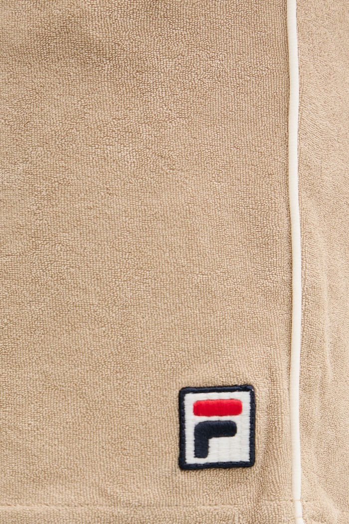 Fila szorty męskie bawełniane EMPOLI beżowy FAM1180